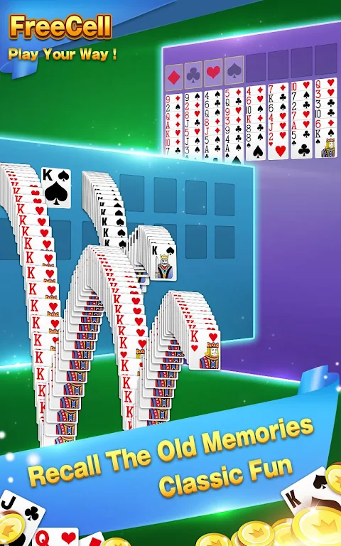 Solitaire - FreeCell Card Game Скриншот 0