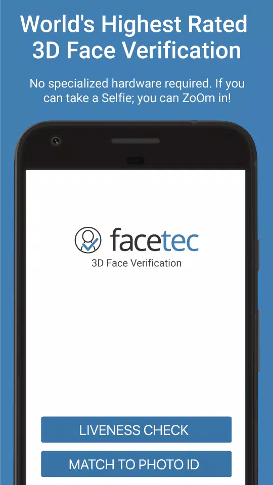 FaceTec Demo Captura de tela 0