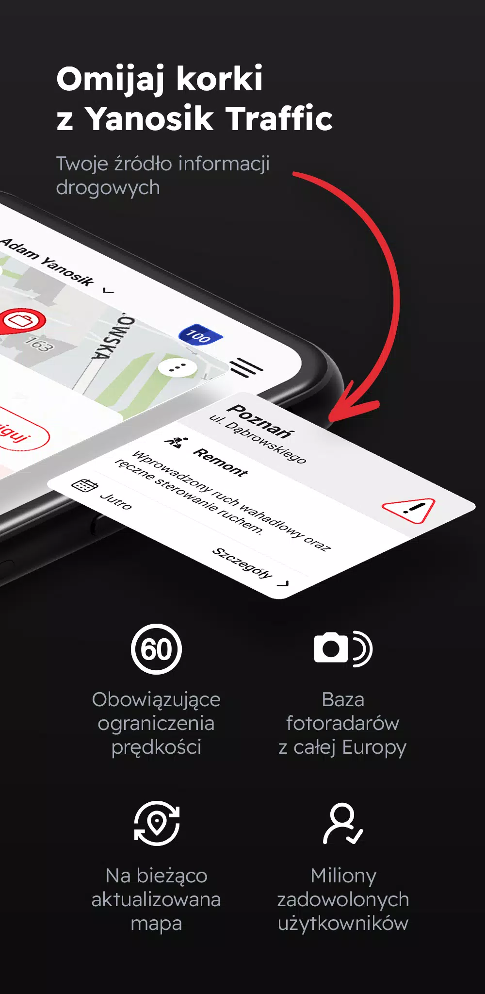 Yanosik: antyradar i nawigacja應用截圖第3張
