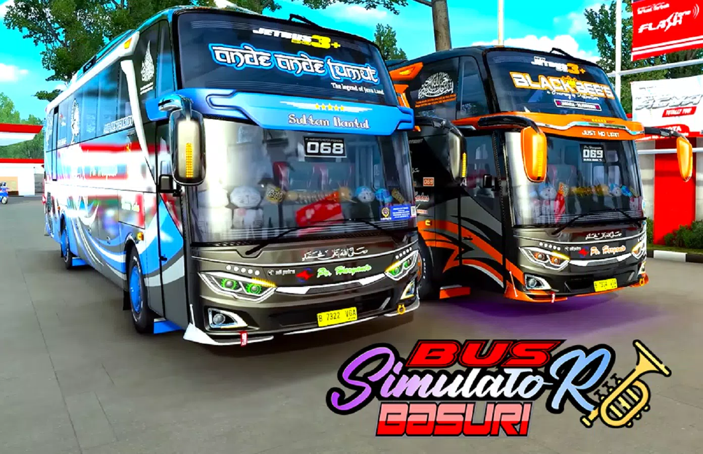 Bus Simulator Basuri Mod स्क्रीनशॉट 0