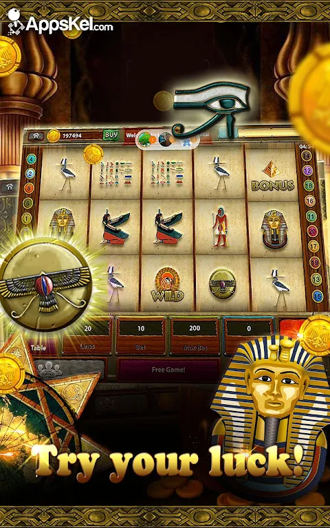 Lost Kingdom Treasure Slots– Las Vegas Casino Game Tangkapan skrin 1