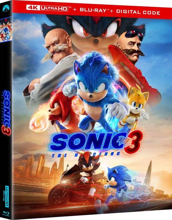 Sonic The Hedgehog 3 Steelbook