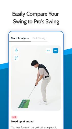 Golf Fix - AI Swing Analyzer Capture d'écran 2