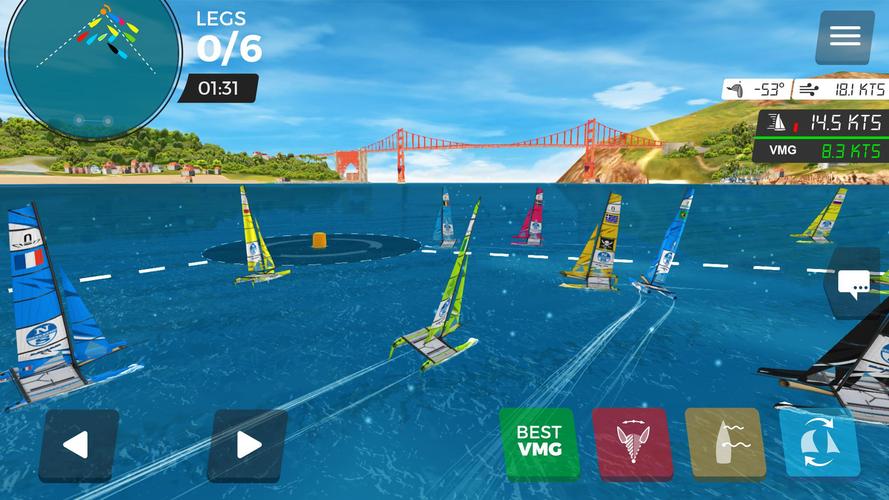 Virtual Regatta Inshore 스크린샷 1