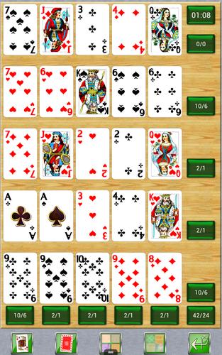 Poker Solitaire Captura de pantalla 1