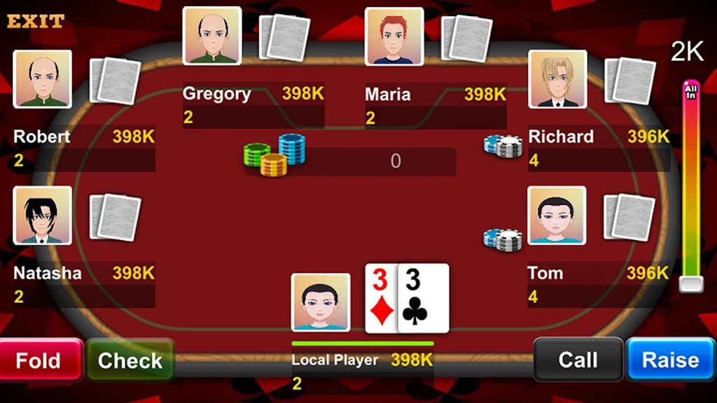 Texas Hold'em + Slot Machines 2 in 1 Screenshot 3