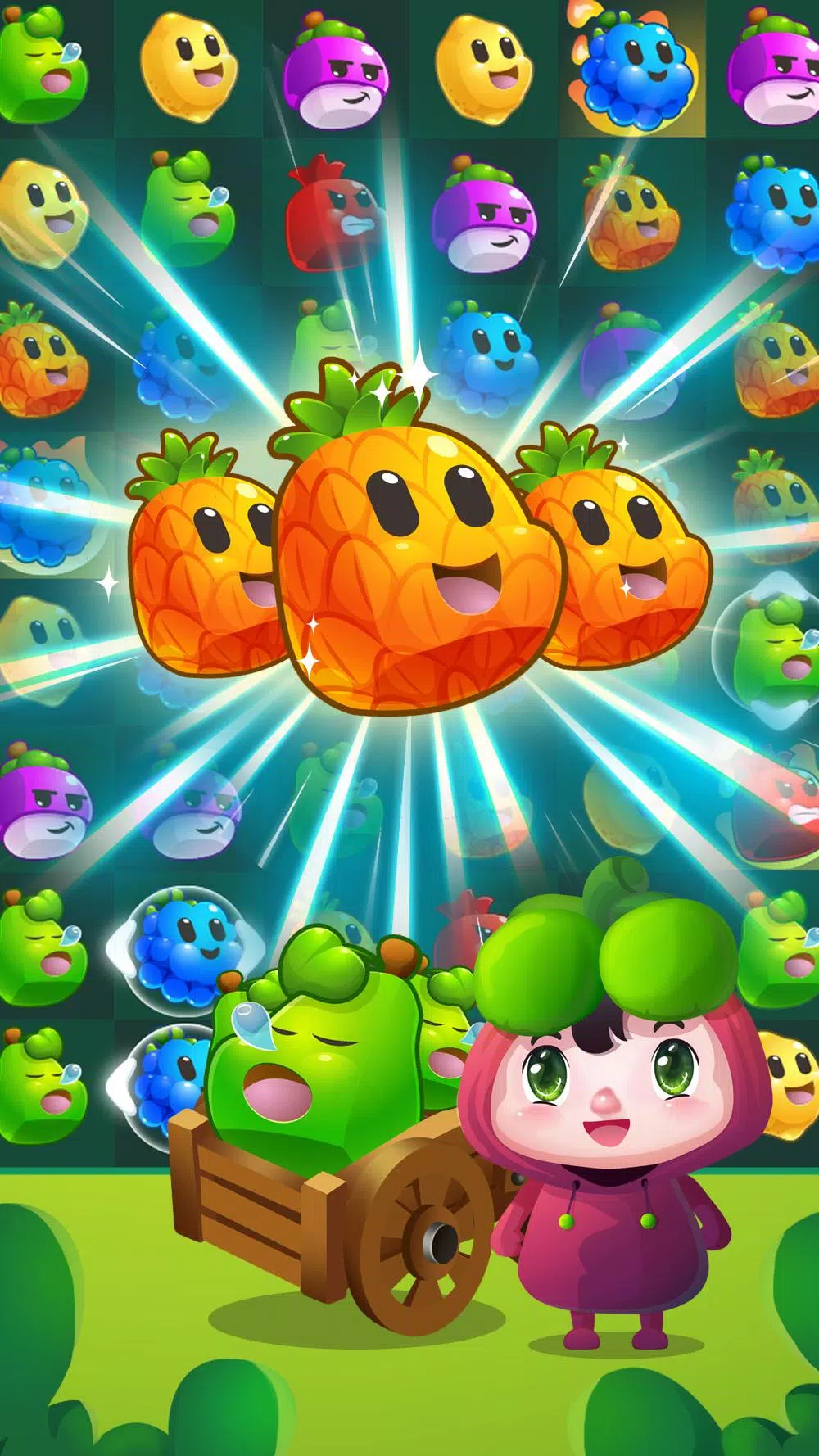 Fruit Puzzle Wonderland Captura de tela 1