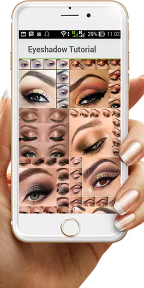 Eyeshadow Tutorial Schermafbeelding 1