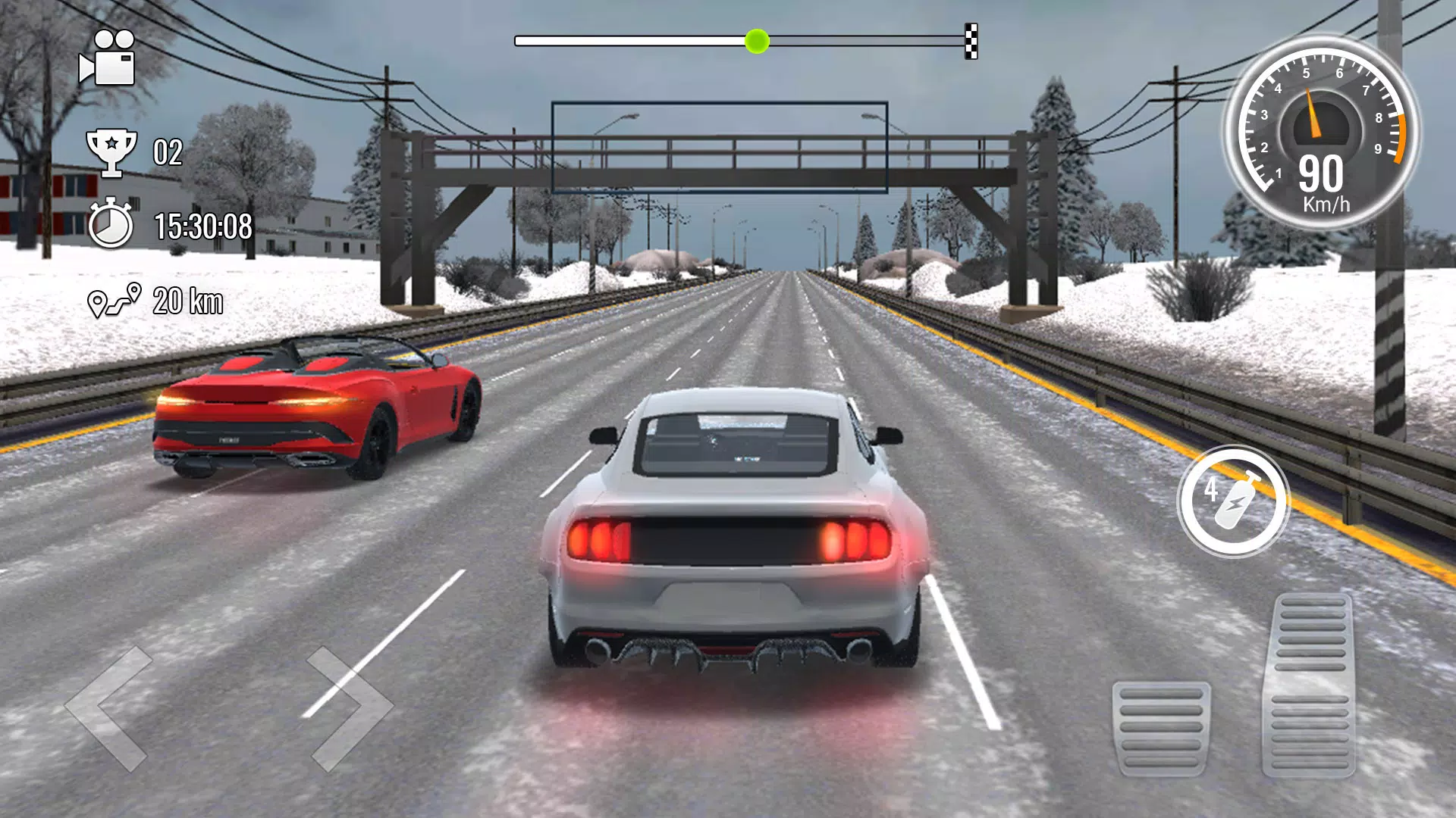 Traffic Car Driving Game ภาพหน้าจอ 2