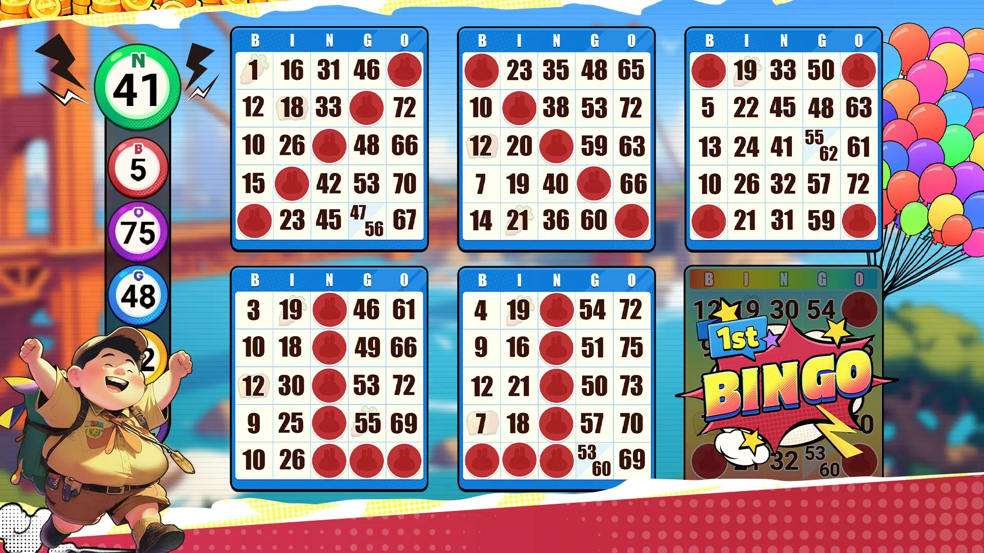 Bingo Up: Love Adventure Bingo Ekran Görüntüsü 1