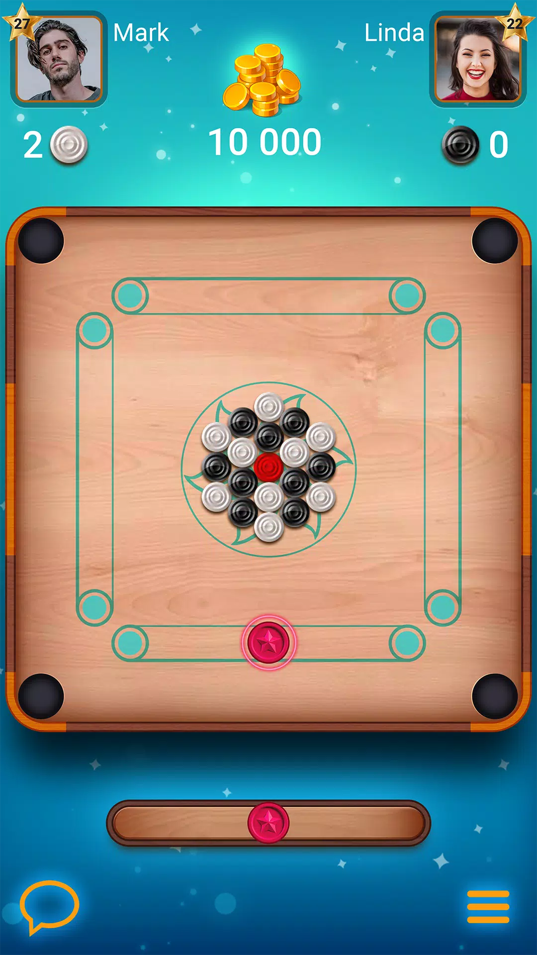 Carrom Lure - Disc pool game Ảnh chụp màn hình 2