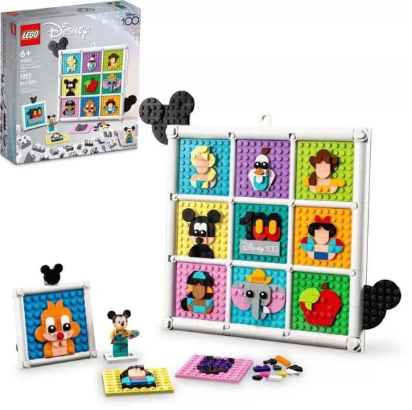 LEGO Disney 100th anniversary icons