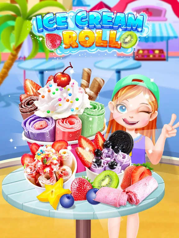 Frozen Ice Cream Roll Maker ภาพหน้าจอ 0