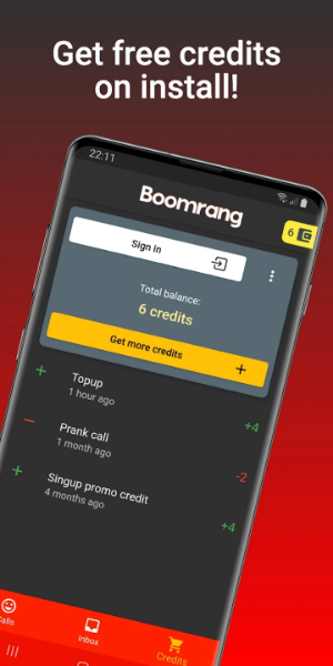 Boomrang - Prank Calls Screenshot 2