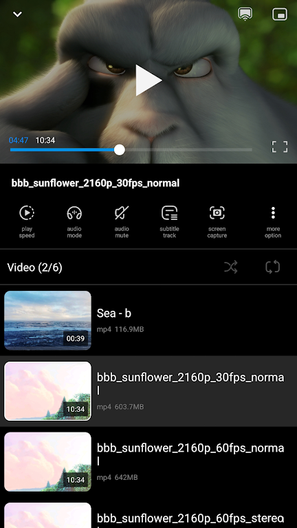 FX Player – Video All Formats Mod Screenshot 1