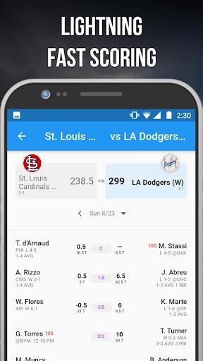Schermata Fleaflicker Fantasy Football, Baseball, Basketball 1