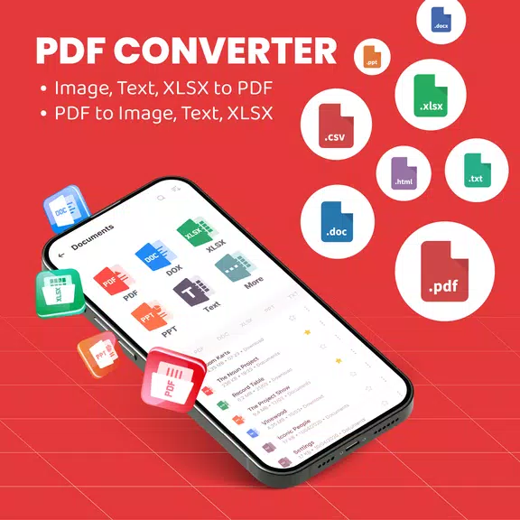 Image to PDF: PDF Converter स्क्रीनशॉट 0