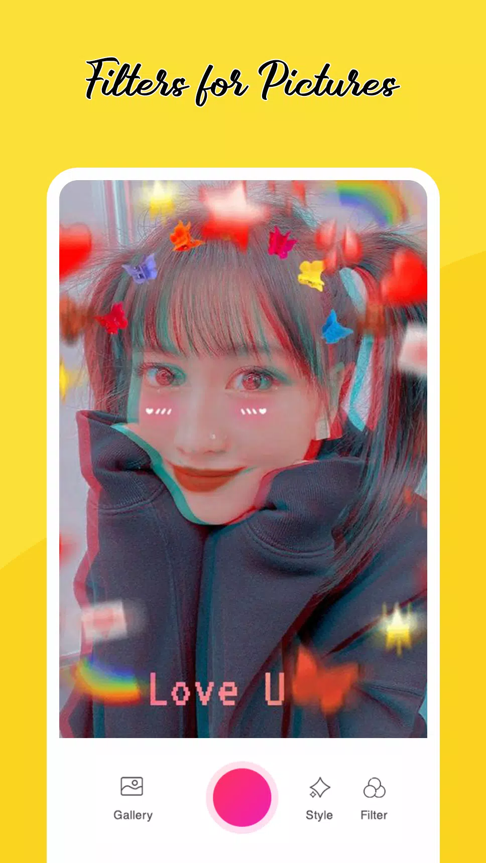 Filters for Pictures - Camera  스크린샷 2
