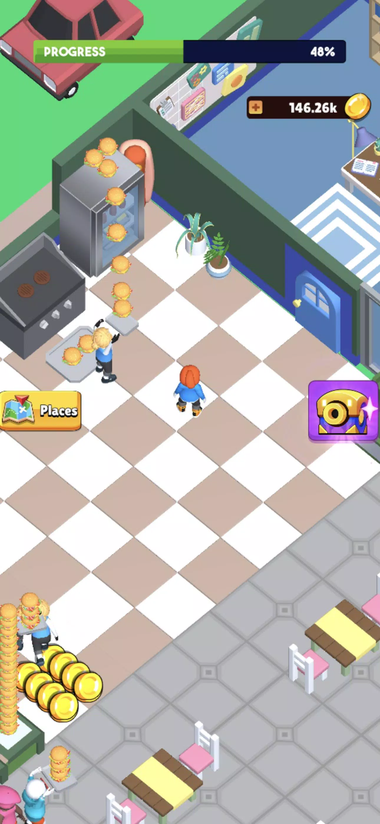 Fast Food Idle Tycoon应用截图第1张