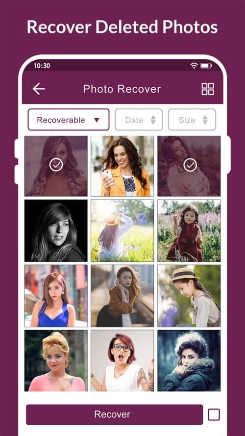 Recover Deleted All Photos Screenshot 1