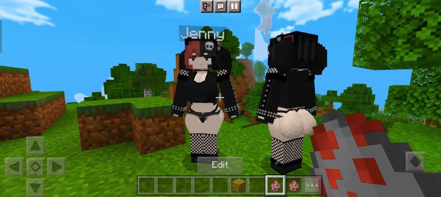 Minecraft Jenny Screenshot 0