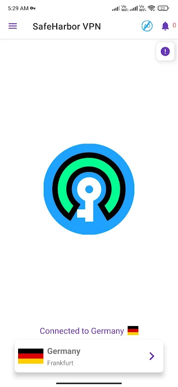 SafeHarbor VPN スクリーンショット 1