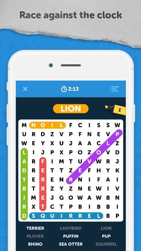 Infinite Word Search Puzzles Zrzut ekranu 0