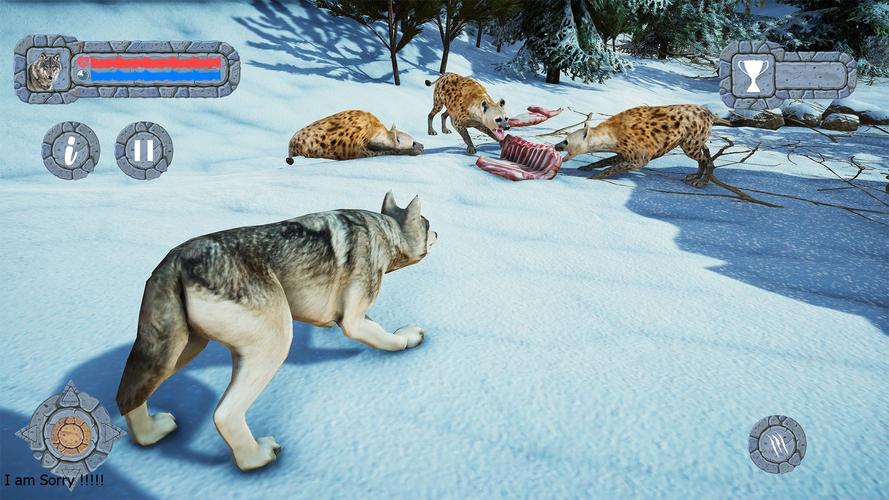 Arctic Wolf Family Simulator 스크린샷 3