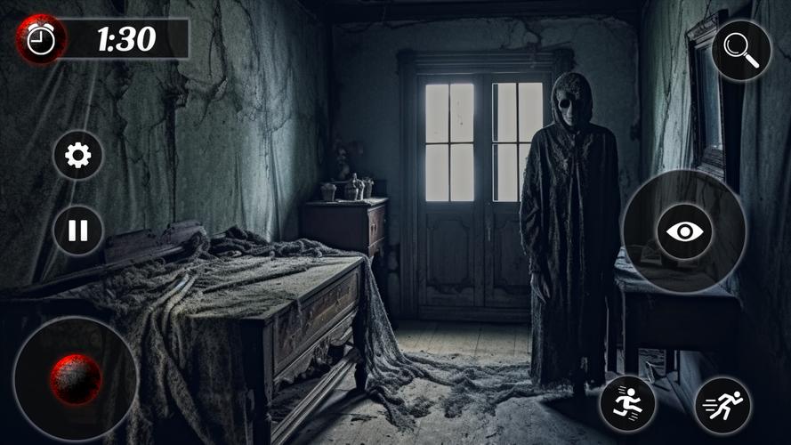 Evil Scary Mansion Games 3D Скриншот 2