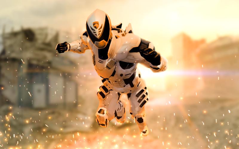 Hero Dino Robot Warrior Battle Скриншот 0
