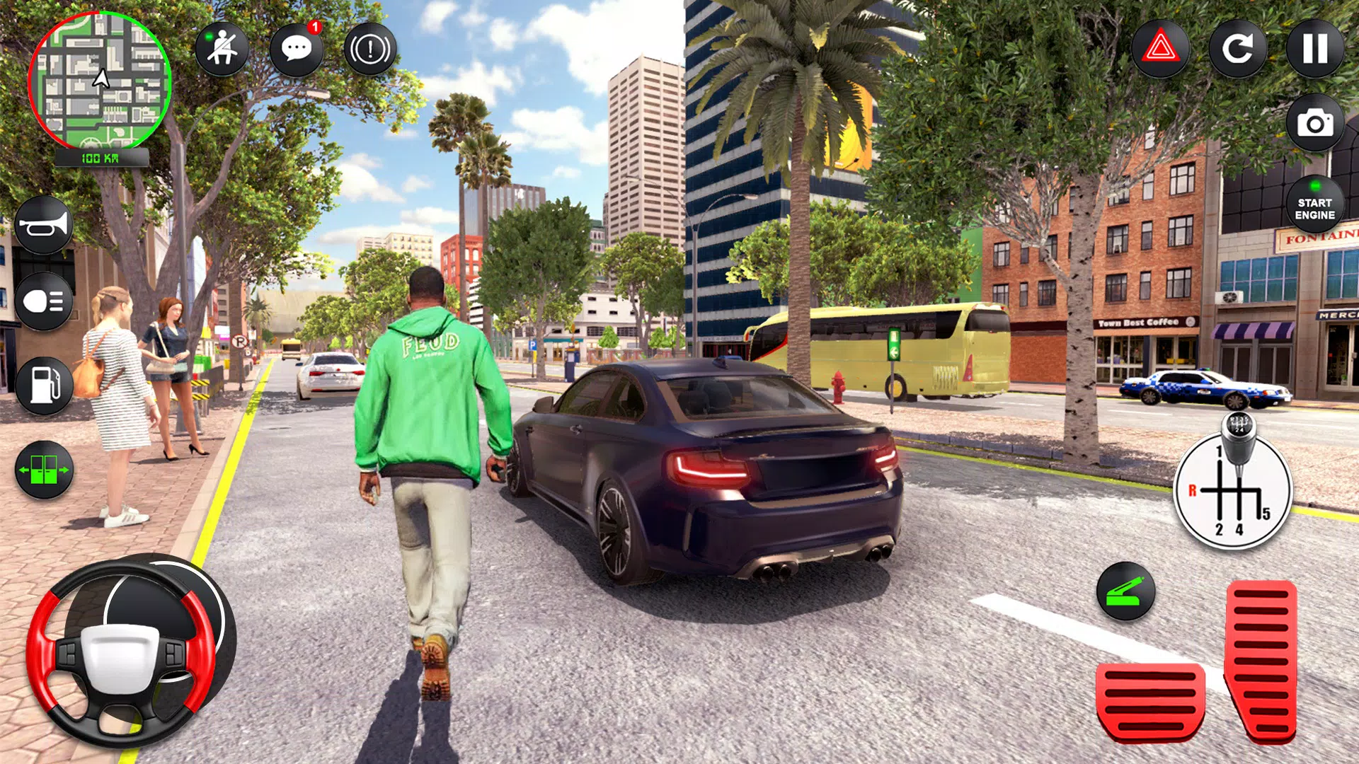BMW Car Games Simulator 3D Скриншот 1