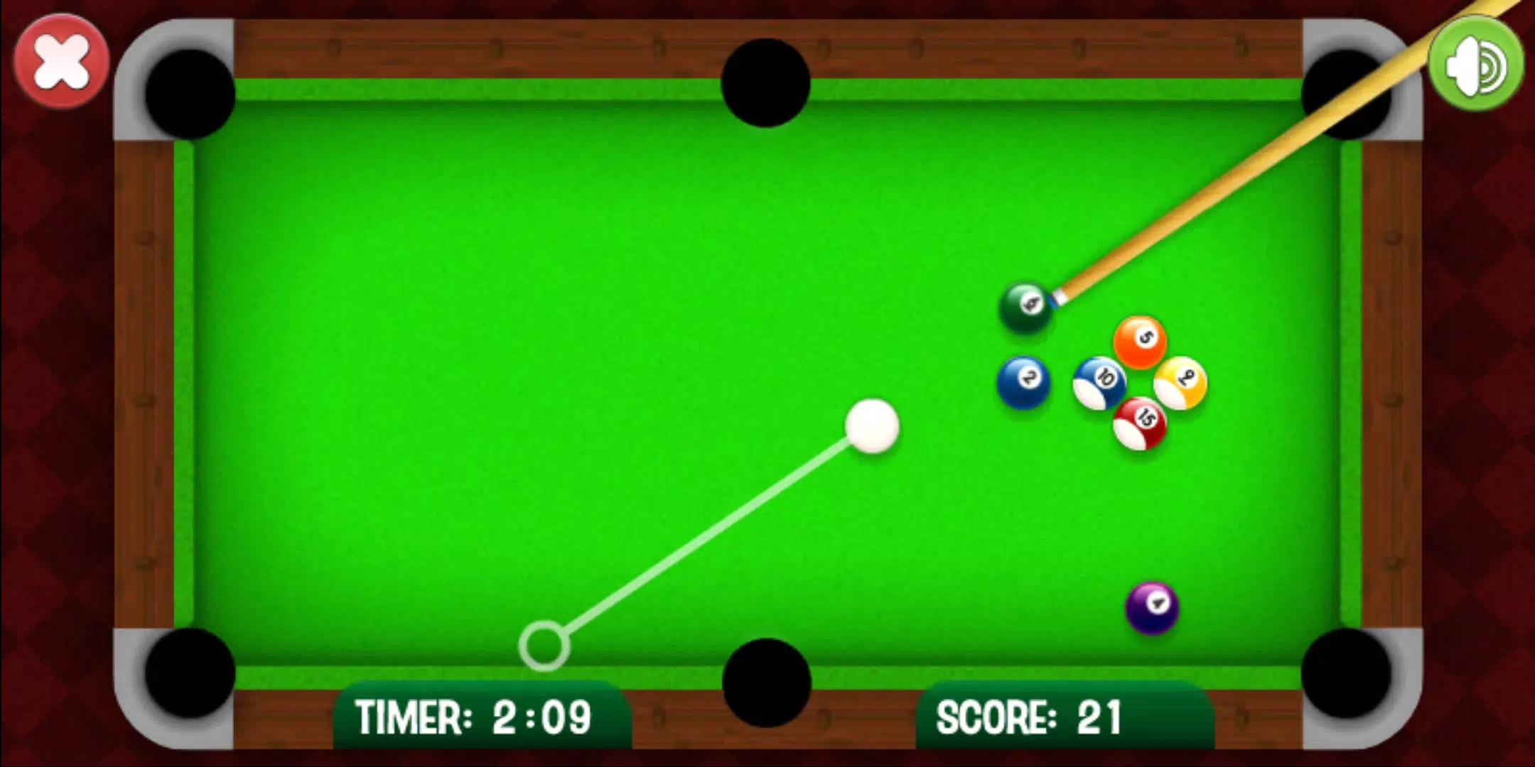 8 Ball Billiards स्क्रीनशॉट 3