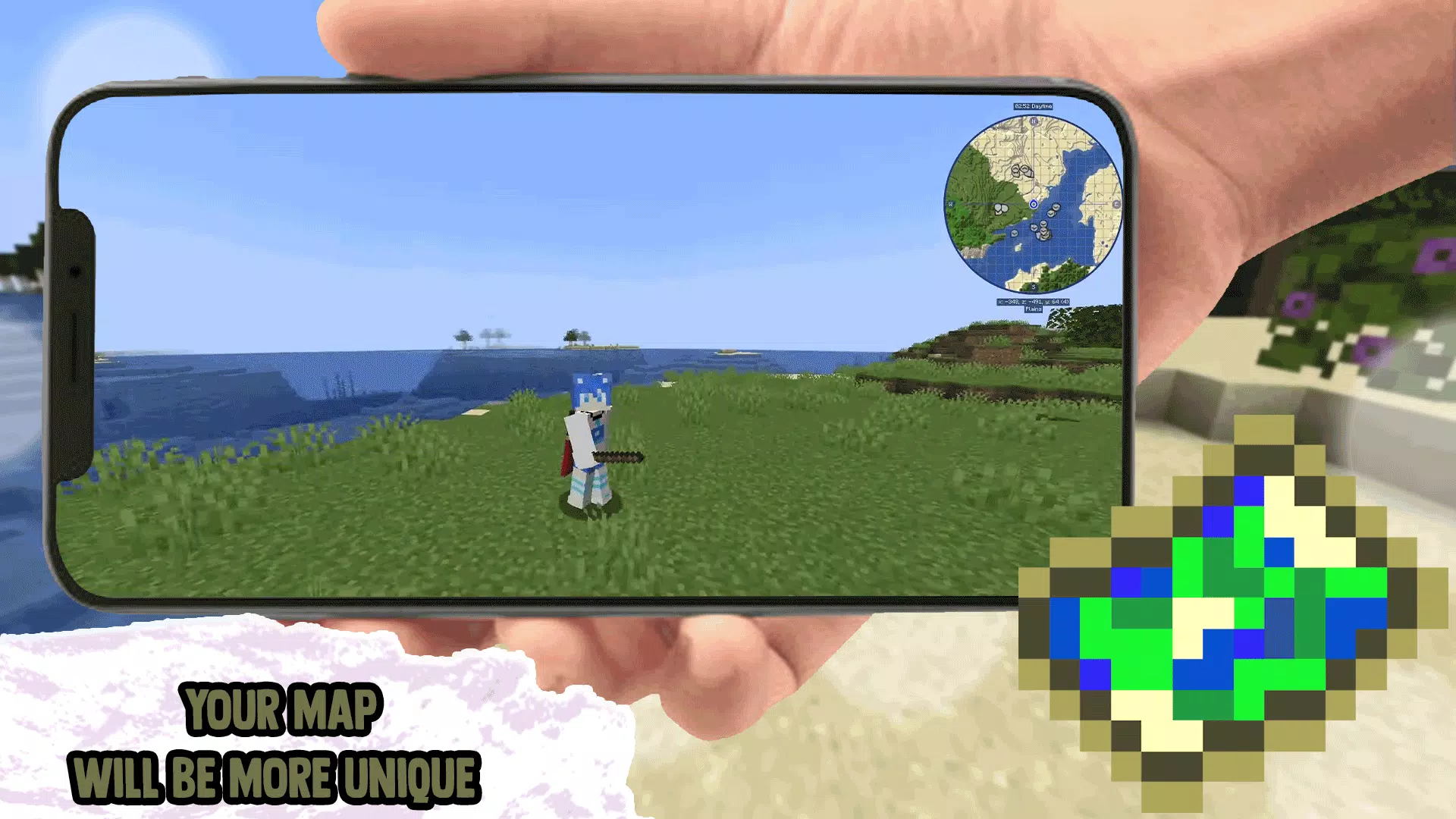 Minimap Mod Addons for MCPE 스크린샷 2