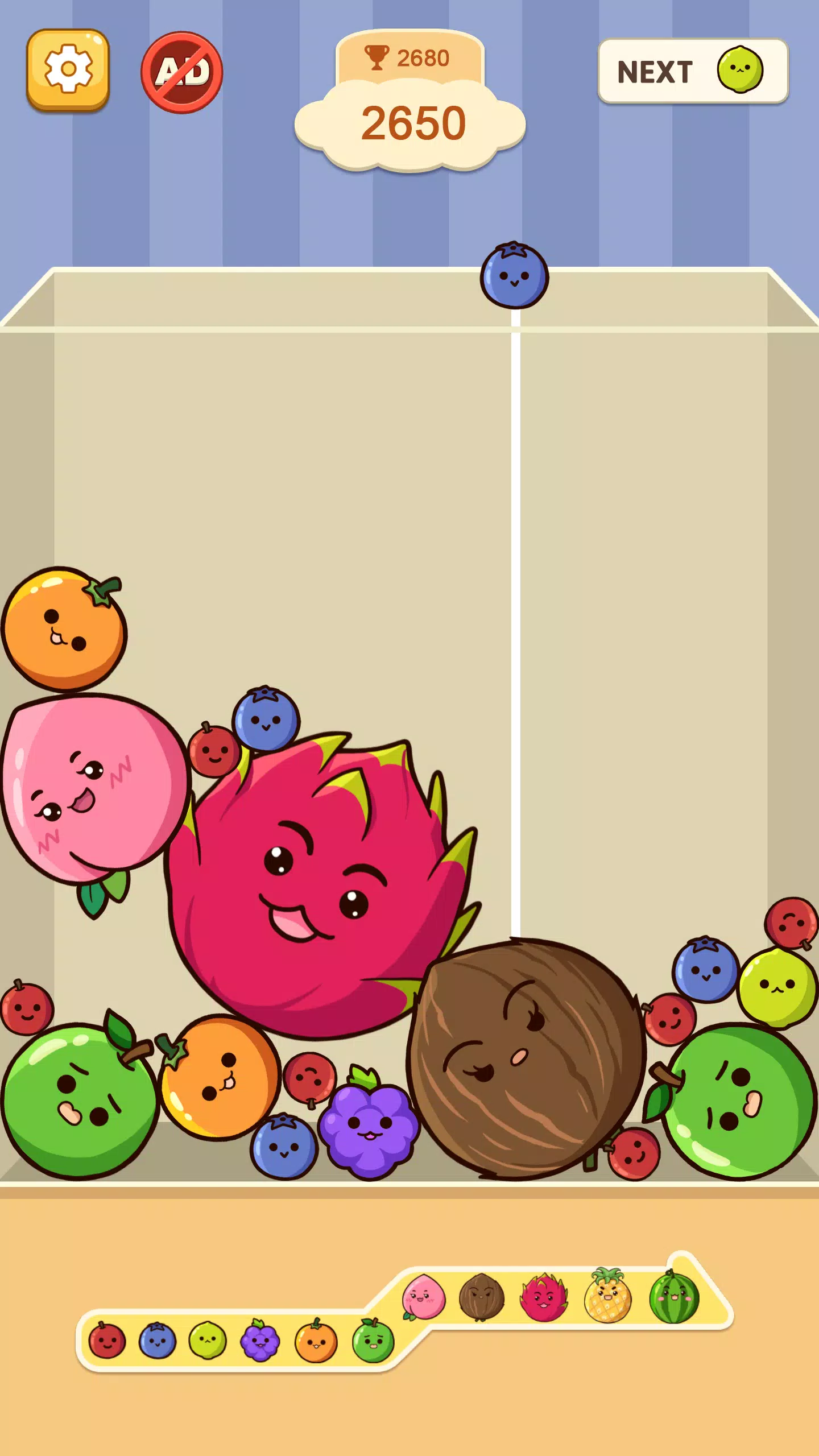 Fruit Merge: Juicy Drop Game Tangkapan skrin 2