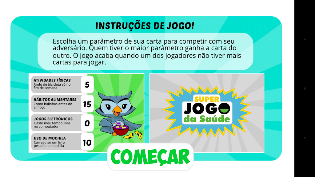 Schermata Super Jogo da Saúde 3