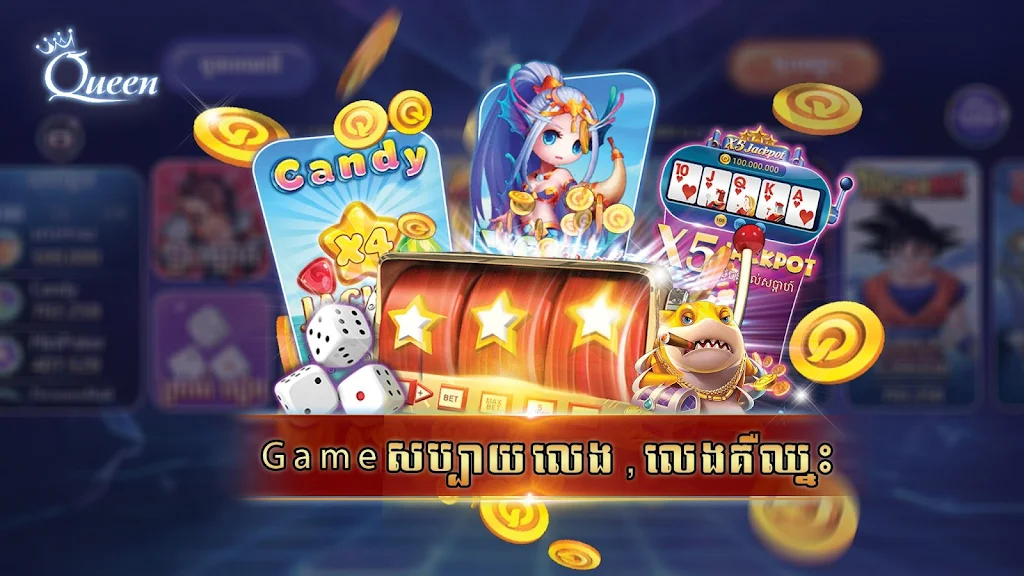 Queen Club - Casino Royal, Slot Machines Ekran Görüntüsü 2