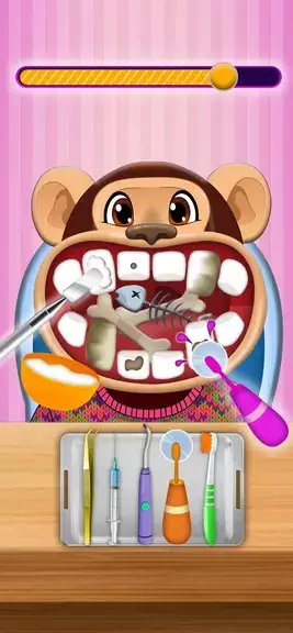 Hippo's Doctor : Dentist Games ภาพหน้าจอ 1