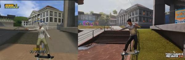 Tony Hawk's Pro Skater 3 + 4 gameplay screenshot