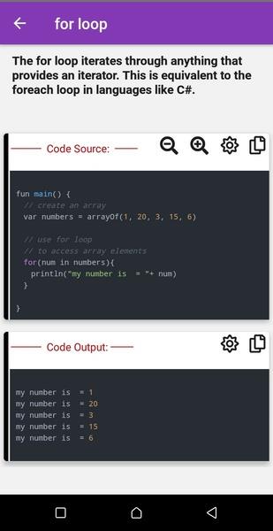 Kotlin Exercises Screenshot 2