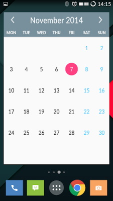 Month Calendar Widget by BiHSnow Screenshot 0