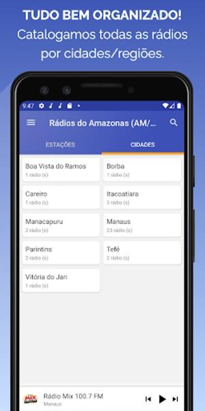 Rádios do Amazonas (AM/FM) 스크린샷 1