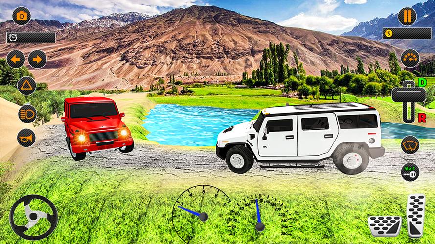 Prado car driving 3D car games スクリーンショット 2