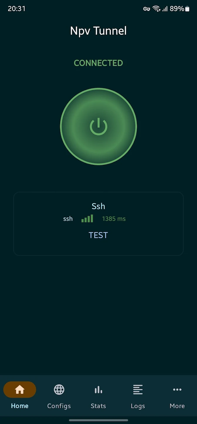 Npv Tunnel V2ray/Psiphon/SSH Скриншот 0