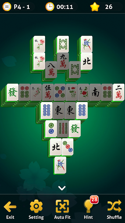 Mahjong Solitaire - Oriental Journey Ảnh chụp màn hình 0