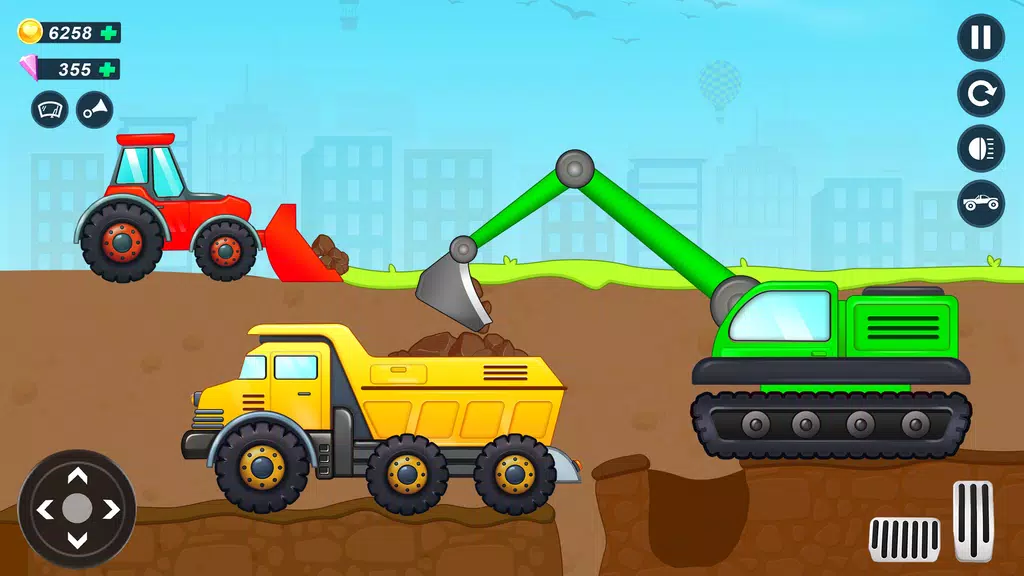 JCB Construction Truck Games スクリーンショット 0