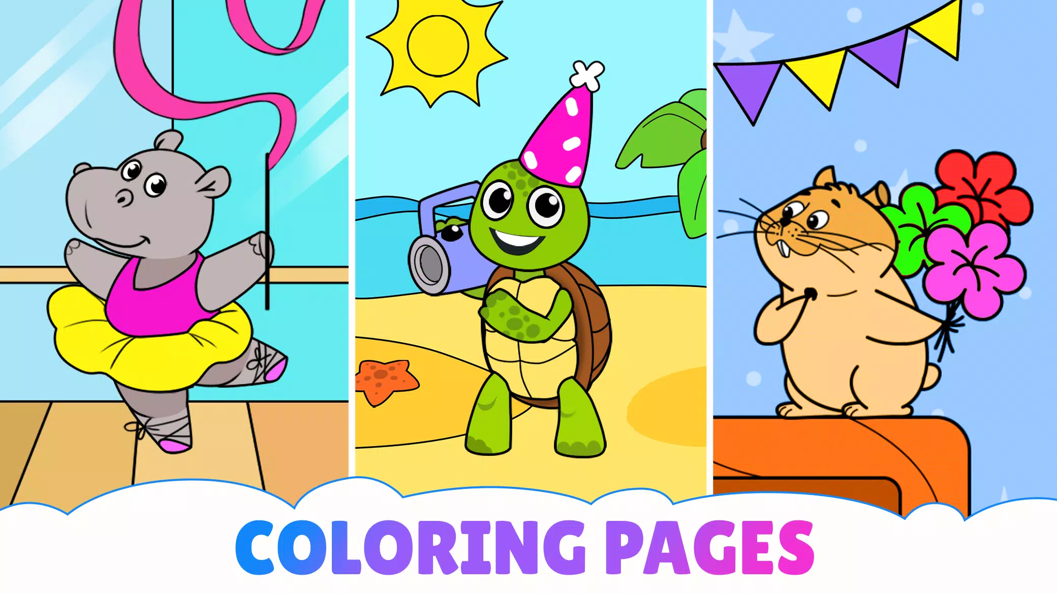 Learn colors Learning for kids स्क्रीनशॉट 2