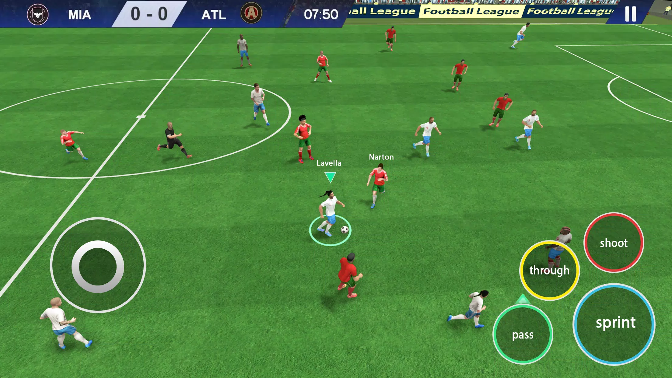 Ultimate Soccer League Star Captura de pantalla 1