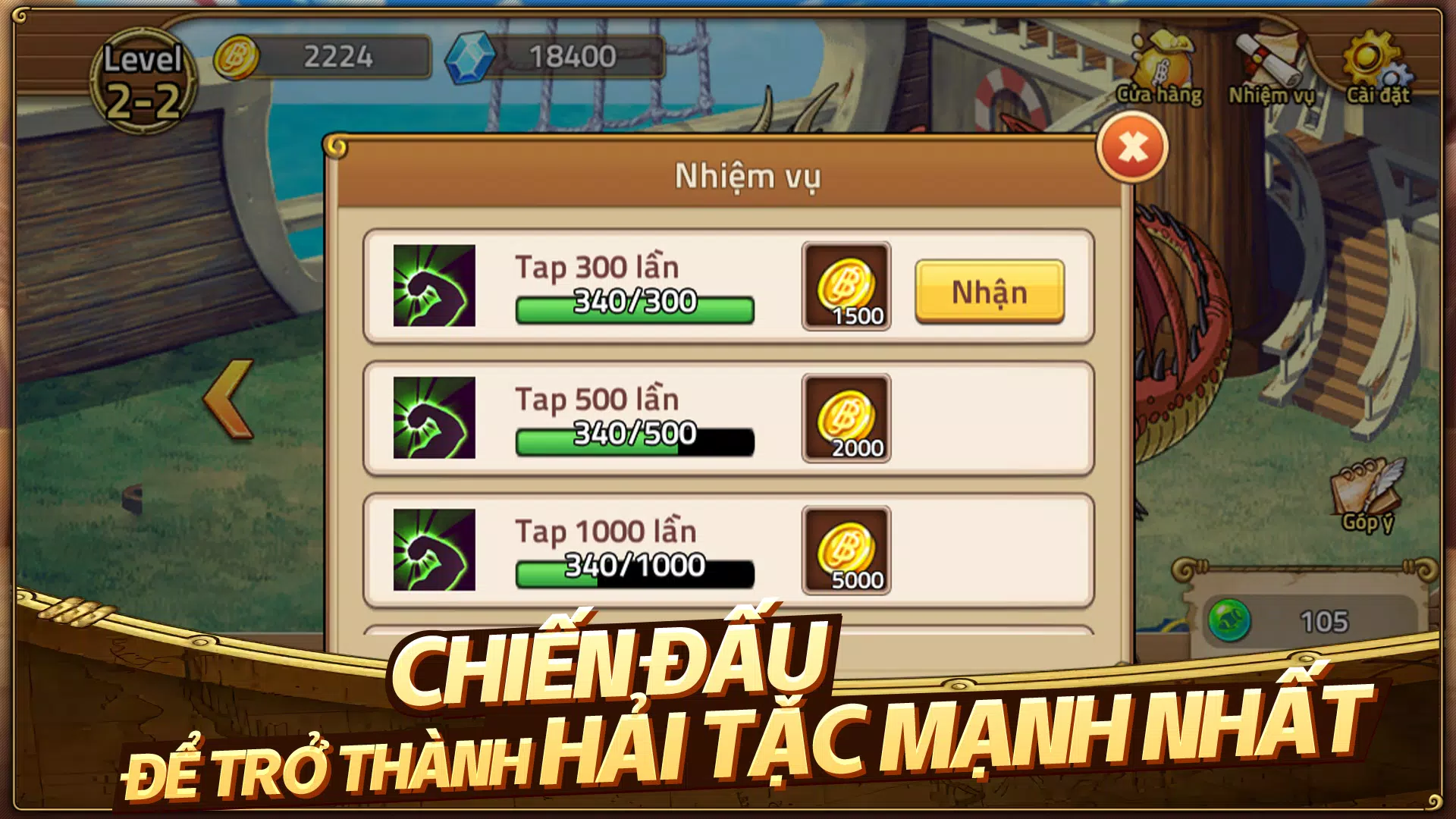 Schermata Huyền Thoại Hải Tặc 2