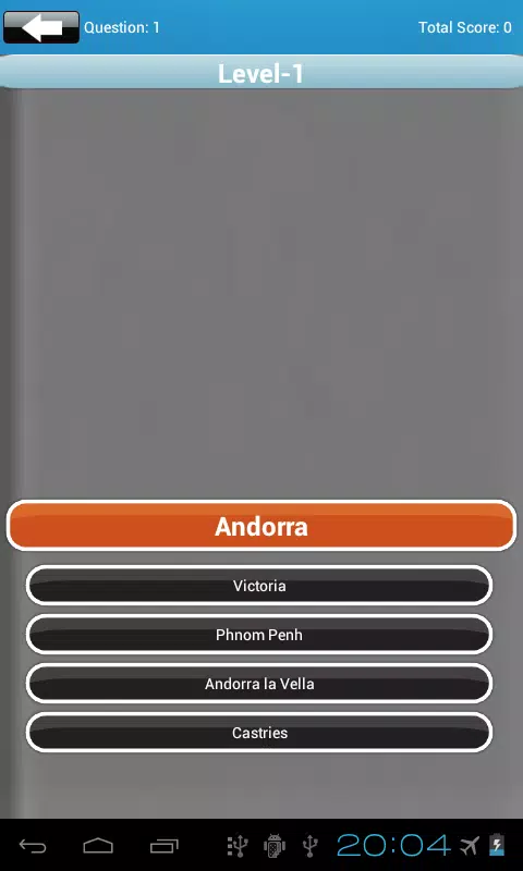 Capital City Quiz Captura de tela 2