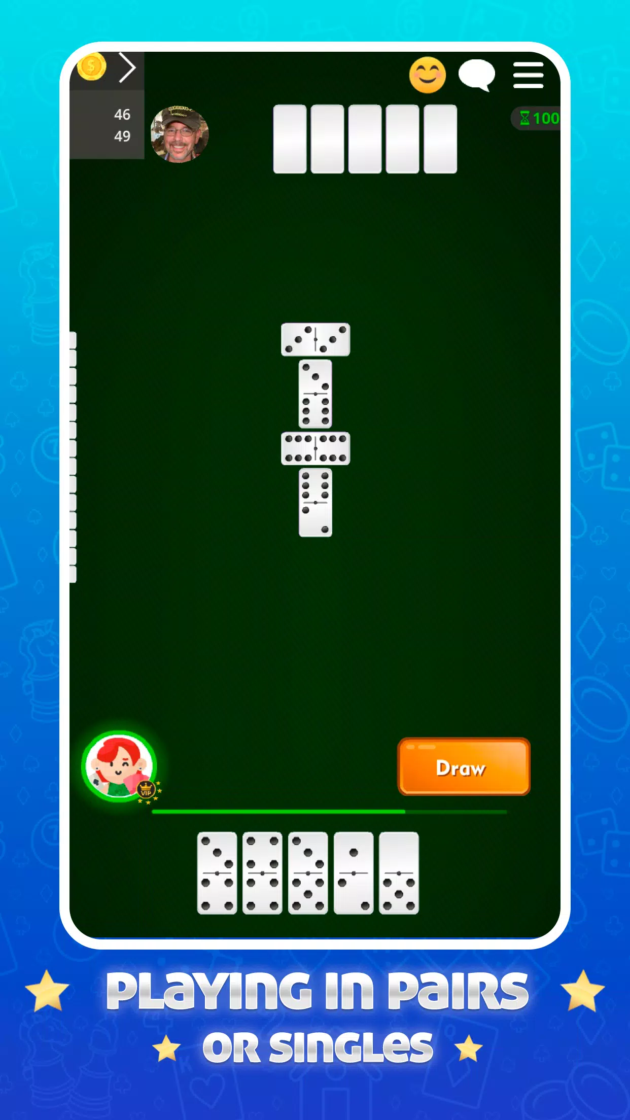 Dominoes Online - Classic Game Tangkapan skrin 3